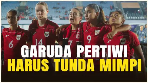 VIDEO: Dikalahkan Chinese Taipei, Timnas Indonesia Putri Dipastikan Gagal ke Putaran Final Piala Asia Putri 2026