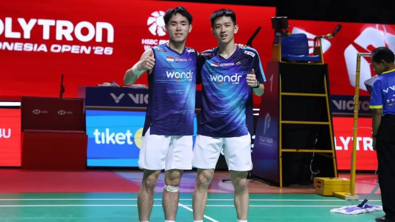 Raymond Indra/Nikolaus Joaquin, Polytron Indonesia Open 2026