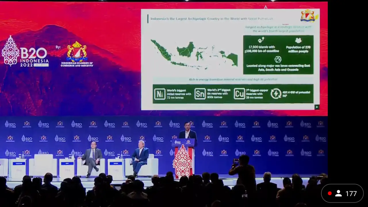 Menteri Koordinator Bidang Maritim dan Investasi Luhut Binsar Pandjaitan