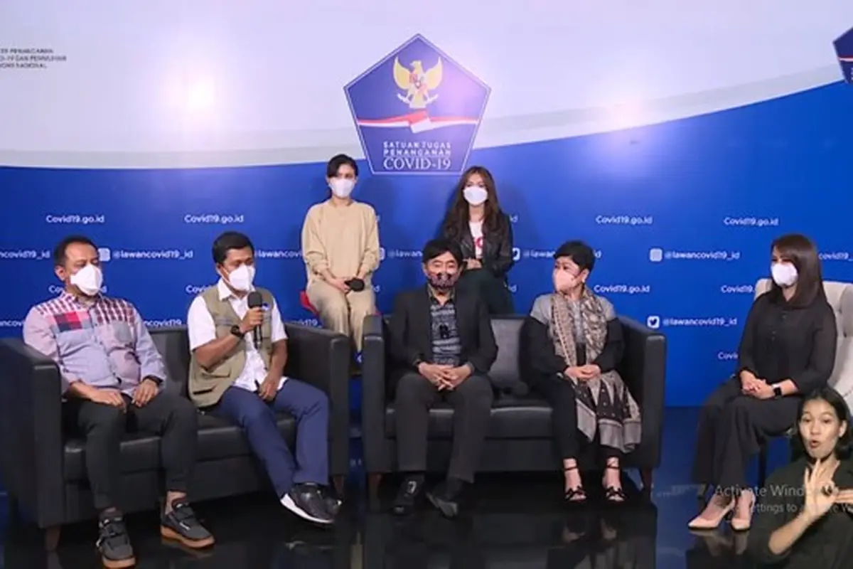 Kampanye lewat lagu Galih dan Ratna, Dua Sejoli: Masker dan Vaksin pada Rabu (10/11/2021).