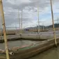 Ribuan keramba apung nelayan danau Limboto (Arfandi Ibrahim/Liputan6.com)