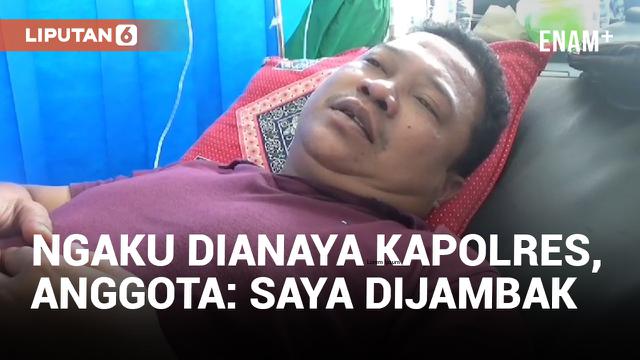 Anggota Polres Dairi Ngaku Dianiaya Kapolres hingga Masuk Rumah Sakit