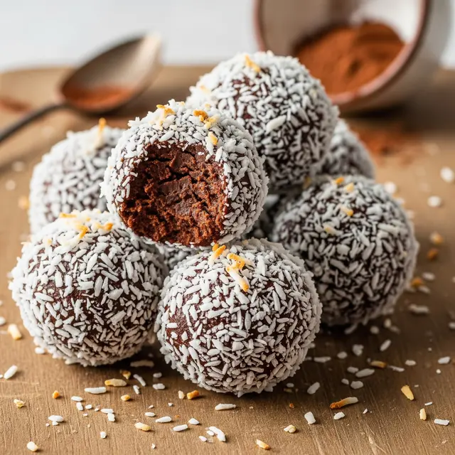 Resep Bola-Bola Coklat 3 Bahan (AI)
