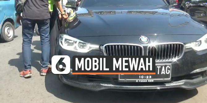 VIDEO: Razia Mobil Mewah, 50 Kendaraan Belum Bayar Pajak