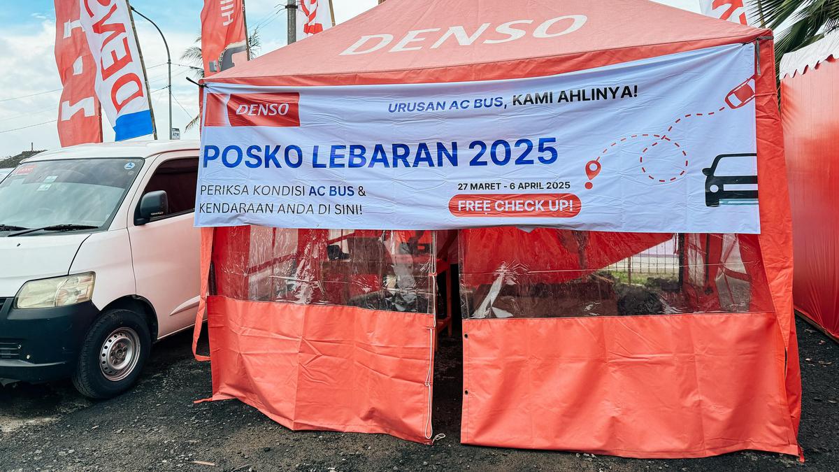 Posko Lebaran Denso 2025 Siap Layani Perbaikan AC Bus dan Kendaraan Pribadi Selama Mudik