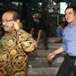 Bupati Nganjuk, Taufiqurrahman usai menjalani pemeriksaan selama 5 jam di KPK, Jakarta, Selasa (24/1). Taufiq mengatakan hanya ditanya soal harta kekayaannya oleh penyidik. (Liputan6.com/Helmi Afandi)