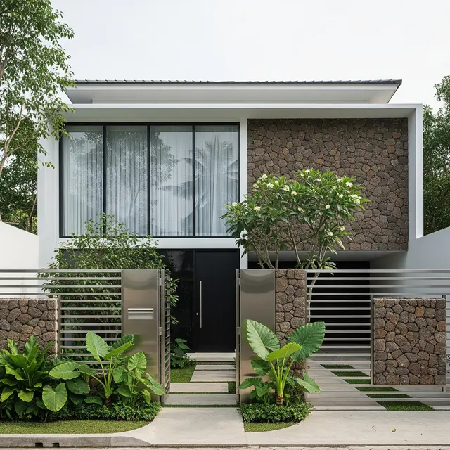 9 Inspirasi Pagar Rumah Anti Ular dari Bahan Stainless Steel, Aman dan Estetis