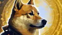 Ilustrasi meme coin dogecoin. (Foto By AI)