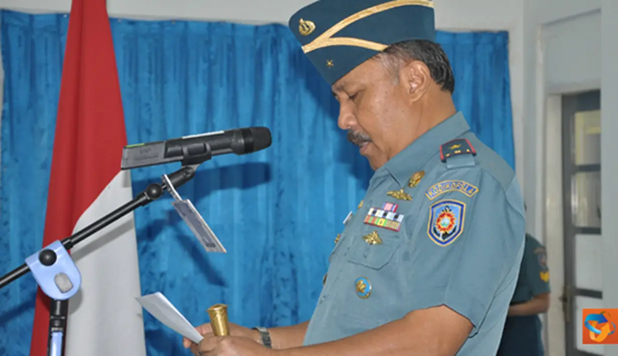 Citizen6, Surabaya: Sebanyak 23 Pama pangkat Kapten korps Pelaut berhak memakai brevet PWO (Principal Warfare officer) setelah menyelesaikan Khursus PWO selama 3,5 bulan pada, Rabu (18/7). (Pengirim: Penkobangdikal)