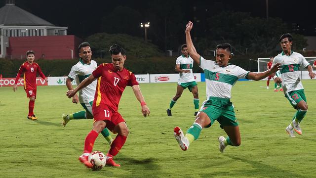 Timnas Indonesia Vs Vietnam di Piala AFF 2020.