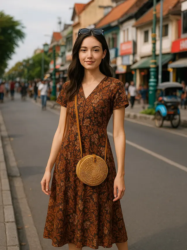 Model Batik Santai untuk Liburan di Yogyakarta