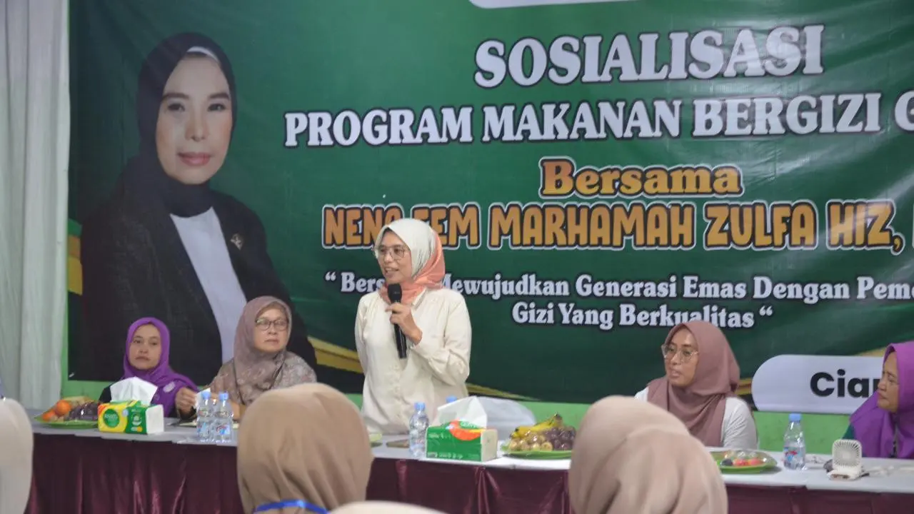 Neng Eem Sebut Makan Bergizi Memberi Efek Domino