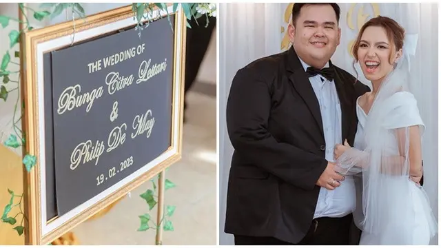 6 Potret Pernikahan Philip de May 'Anak Langit', Digelar Intimate Bareng Keluarga