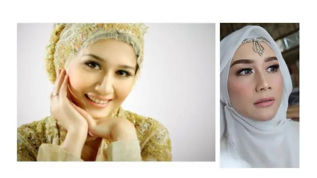 6 Potret Transformasi Dine Mutiara dari Gadis hingga Nikah dengan Sahrul Gunawan
