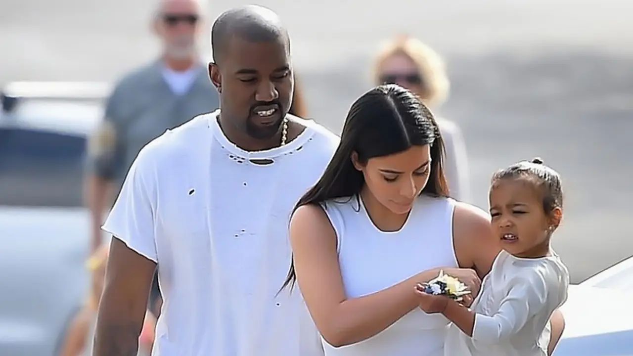 Kim Kardashian dan Kanye West 