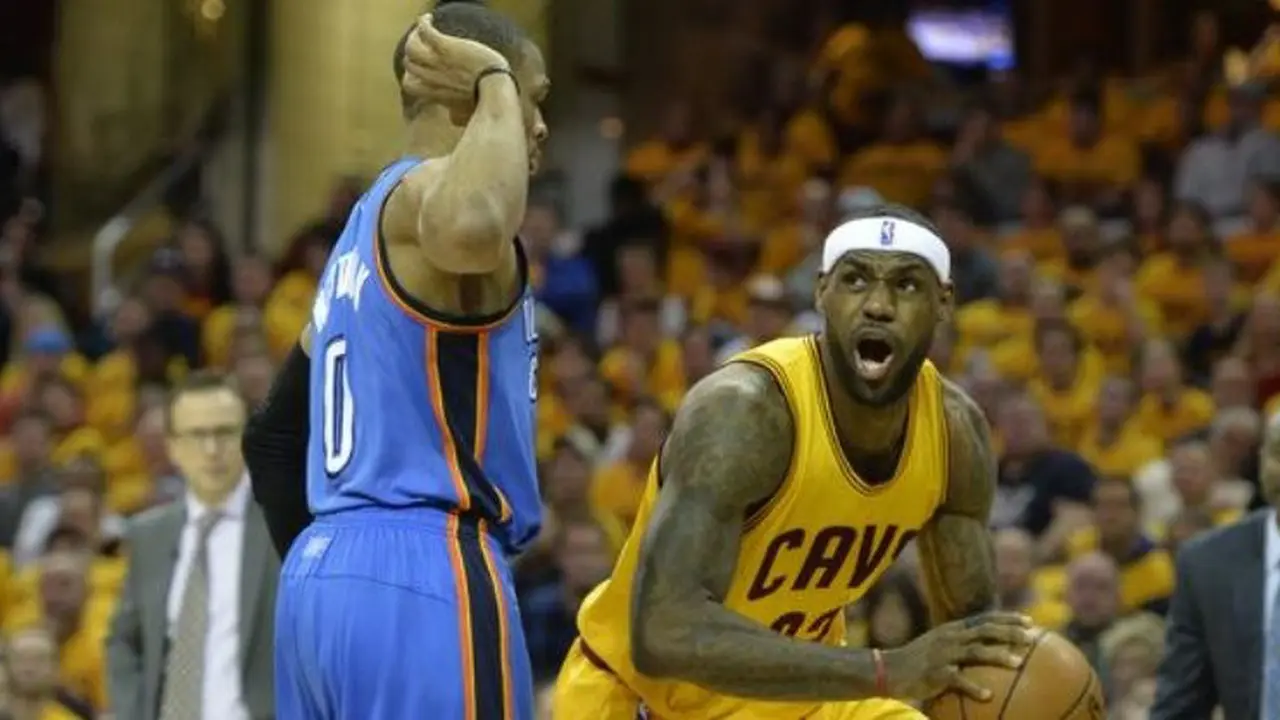 LeBron James dan Russell Westbrook