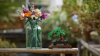 Lego Botanical Collection terdiri dari Lego Flower Bouquet dan Lego Bonsai Tree
