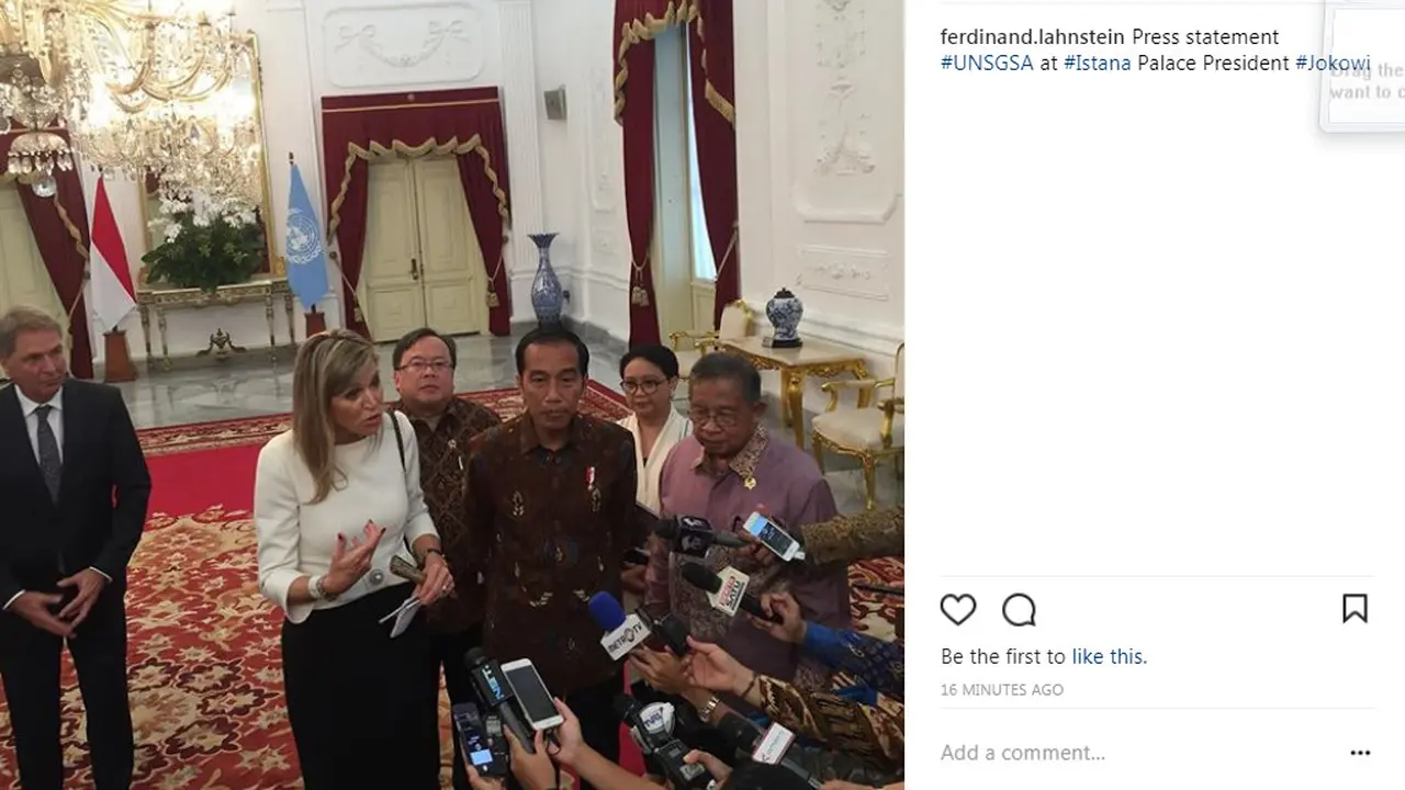Pesona Sederhana Ratu Belanda Dalam Kunjungan ke Istana Merdeka