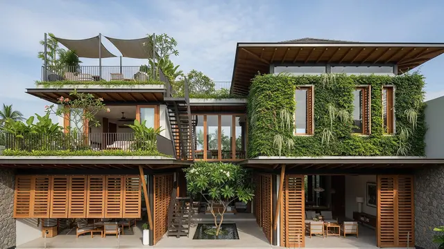 Model Rumah yang Tetap Adem Saat Listrik Mati dan Panas Siang Hari