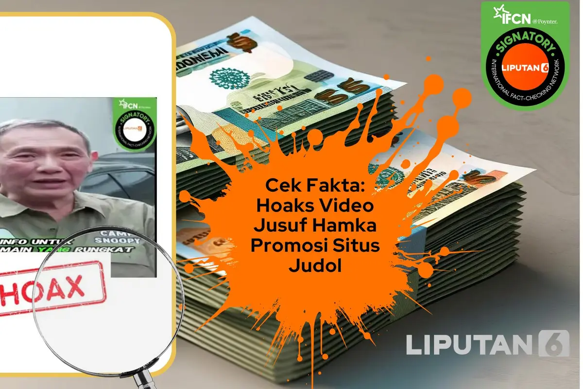 Cek fakta video Jusuf Hamka promosi situs judol