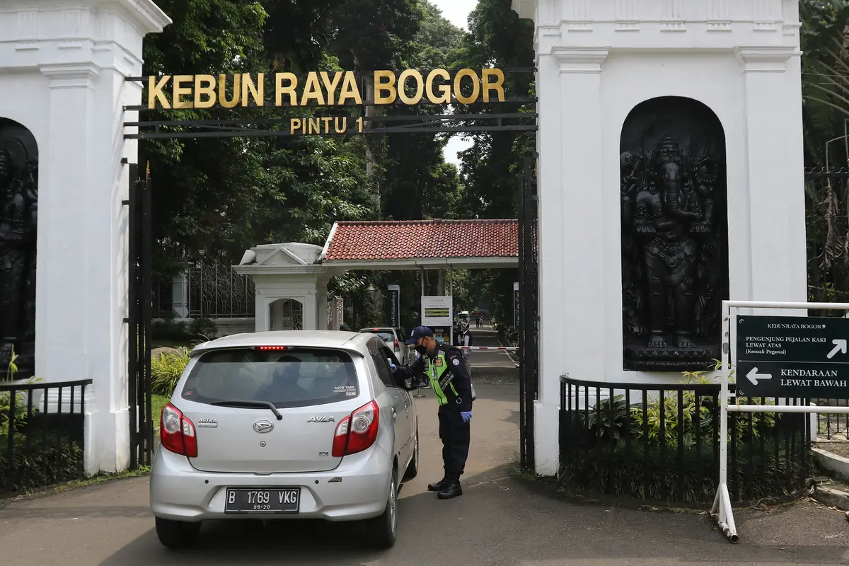 FOTO: Hore, Kebun Raya Bogor Kembali Dibuka