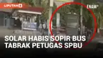 Viral! Petugas SPBU Ditabrak Bus Hingga Meninggal Dunia