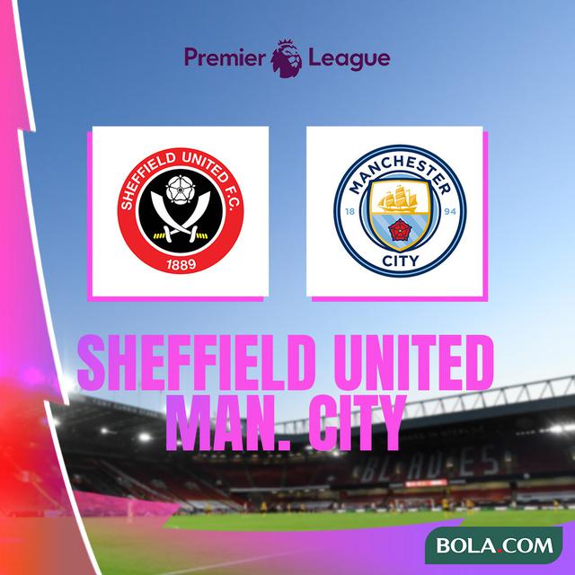 Liga Inggris - Sheffield United Vs Manchester City