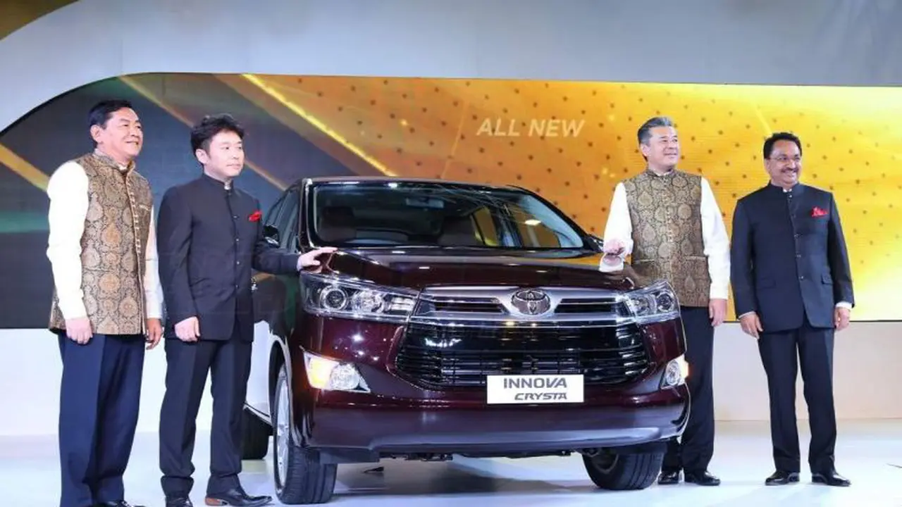 Kijang Innova Buatan Indonesia Meluncur di India