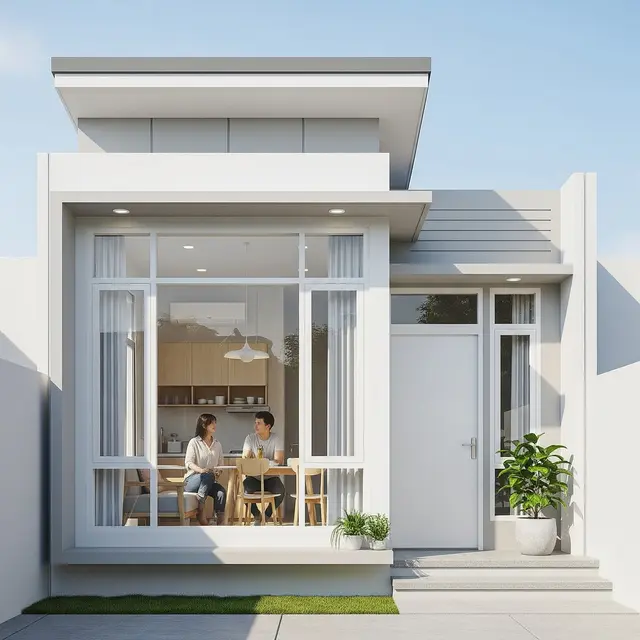 Desain Rumah Type 21 Minimalis Modern 2025