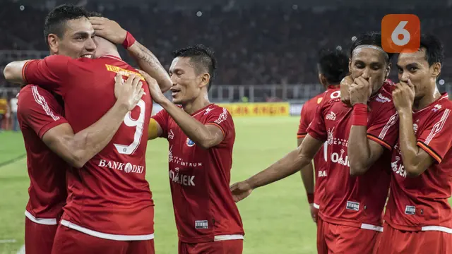Persija Jakarta Bungkam Arema FC