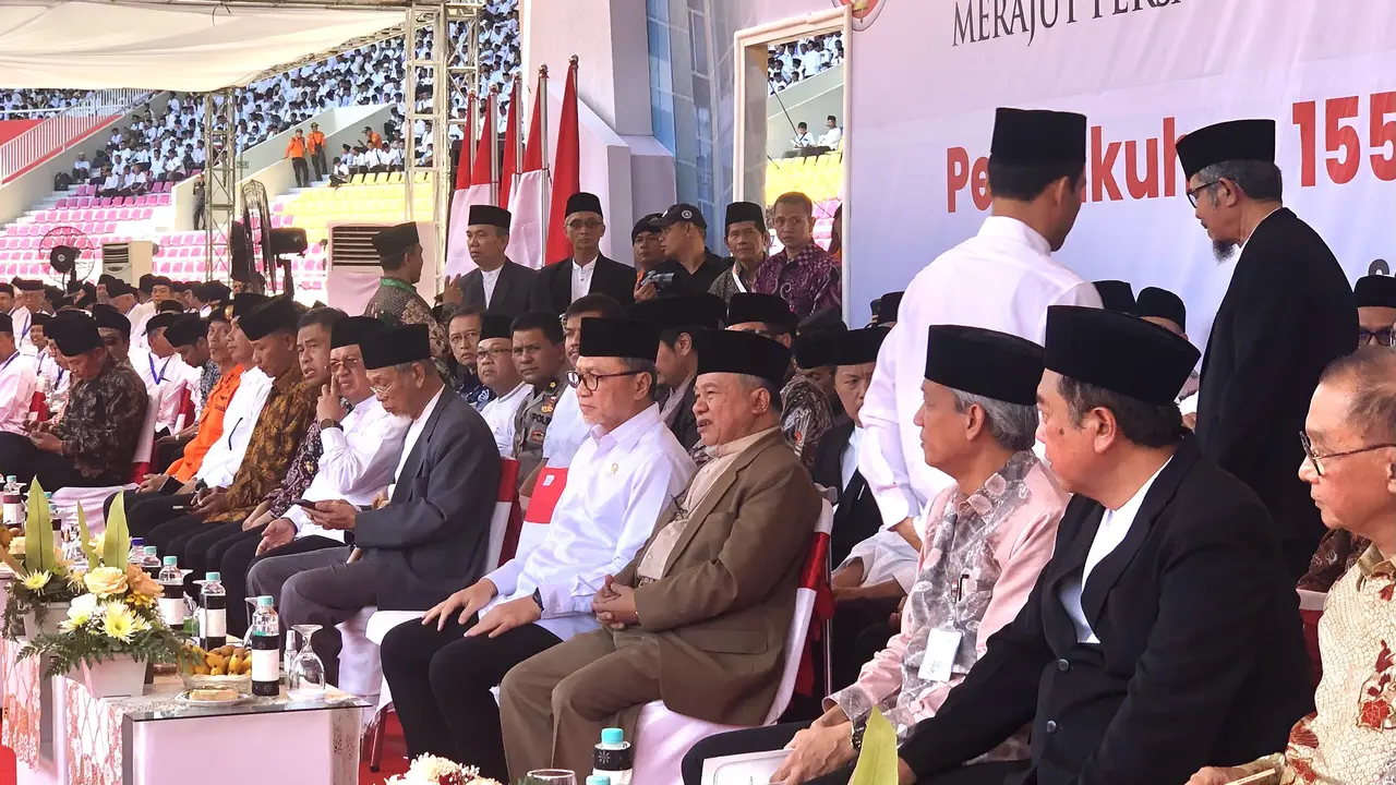 Menteri Perdagangan (Mendag) Zulkifli Hasan menghadiri Silaturahmi Nasional (Silatnas) MTA ke-4 di Solo
