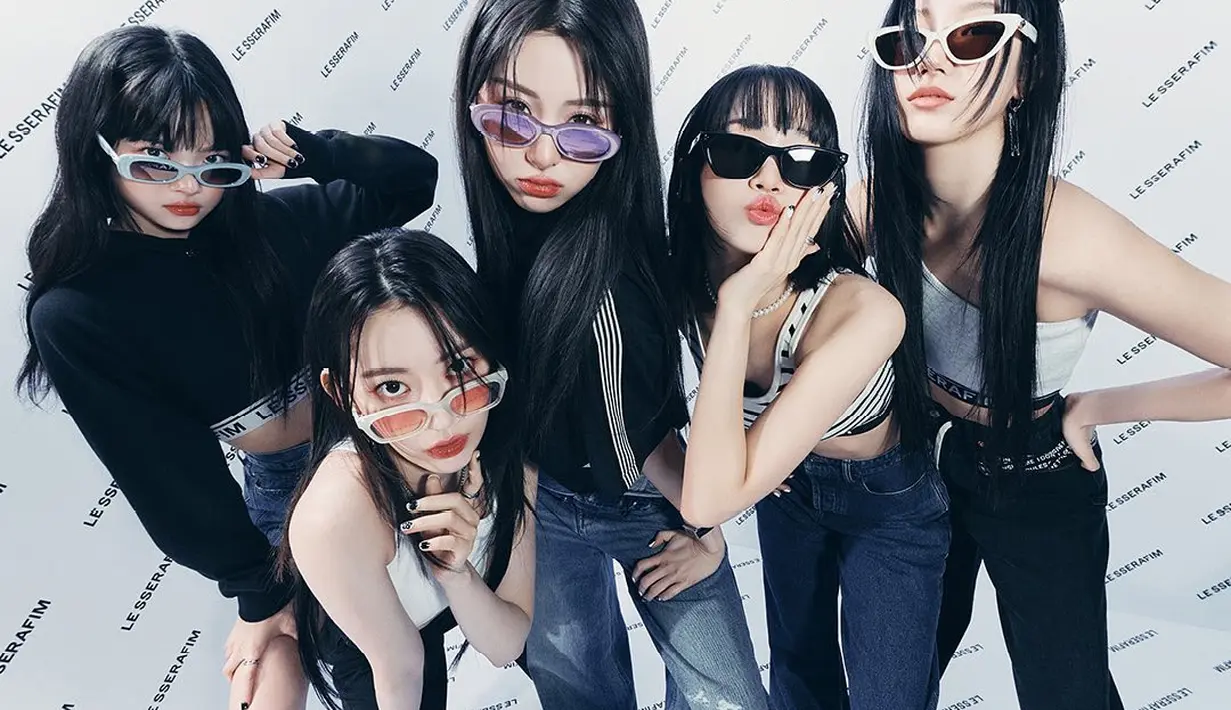 Nicolas Ghesquiere, Direktur Artistik Koleksi Wanita di Louis Vuitton menyatakan bahwa dirinya sangat antusias menyambut talenta-talenta yang sedang naik daun ini. [Foto: Instagram/le_sserafim]