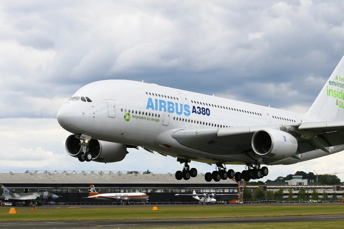 Ilustrasi Pesawat Airbus