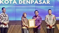 Kota Denpasar Raih Indeks Reformasi Birokrasi Terbaik di Wilayah Bali-Nusa Tenggara