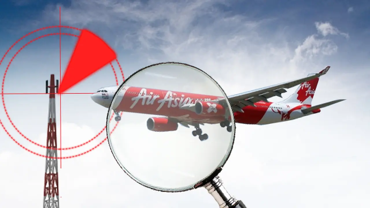Ilustrasi Pesawat AirAsia hilang (5)