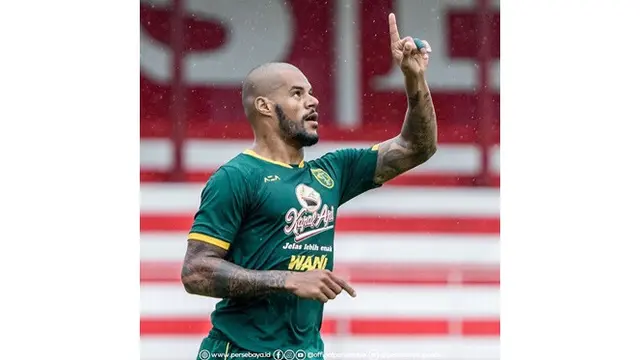 5 Aksi David da Silva Bersama Persebaya di Piala Gubernur Jatim, Striker Tajam