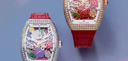 Melihat detail jam tangan mewan nan cantik dari Vanguard (FRANCK MULLER)