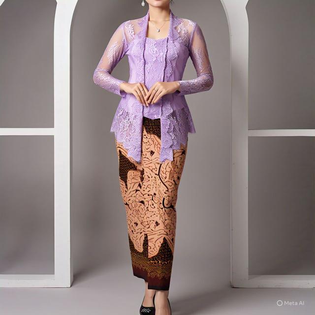 Kebaya Kutu Baru dengan Sentuhan Modern
