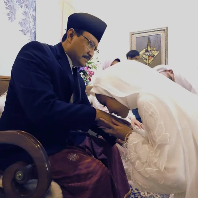 Potret Sederhana Pernikahan Putri Mensos Siafullah Yusuf, Dirayakan di Rumah Berbalut Busana Serba Putih