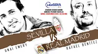 Susunan Pemain Sevilla vs Real Madrid