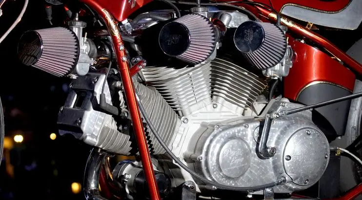 W engine pertama di dunia berbasis Harley-Davidson Sportster. (ist)