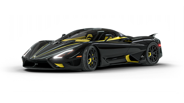 Mobil tercepat di dunia, SSC Tuatara (Foto: SSC North America)