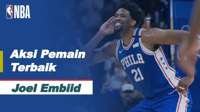 Berita video aksi-aksi terbaik bintang Philadelphia 76ers, Joel Embiid, yang mencetak 50 poin saat timnya mengalahkan Chicago Bulls di NBA hari ini, Sabtu (20/2/2021) pagi hari WIB.