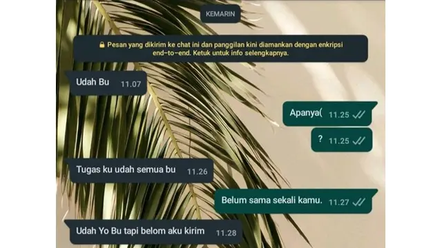 6 Chat Murid Tanya Tugas Ini Nyeleneh, Bikin Geregetan