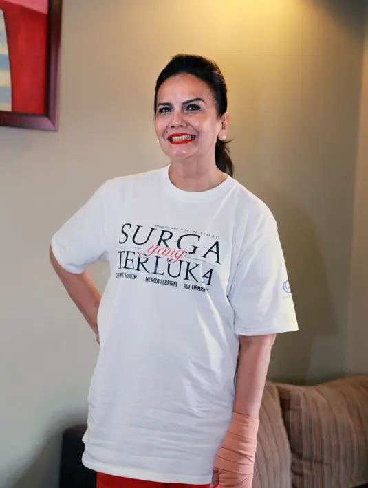 Baginya, film ini tidak hanya menjadi sekedar hiburan semata, melainkan banyak nilai-nilai positif yang kuat tentang sebuah keluarga. (Adrian Putra/Bintang.com)