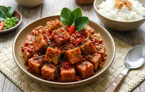 Resep Tempe Balado Daun Jeruk, Gurih Pedas dan Harum