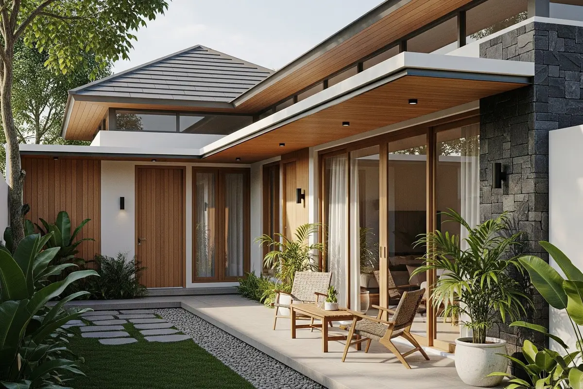 9 Desain Rumah Leter L yang Cocok untuk Lahan Memanjang, Fungsional dan Estetik