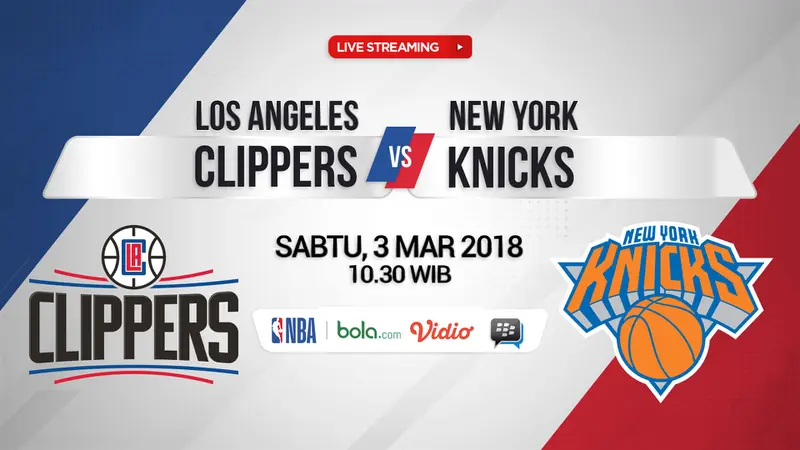 Los Angeles Clippers Vs New York Knicks