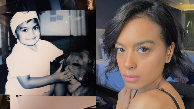 6 Potret Masa Kecil Eva Celia Bikin Pangling Hot Liputan6 Com