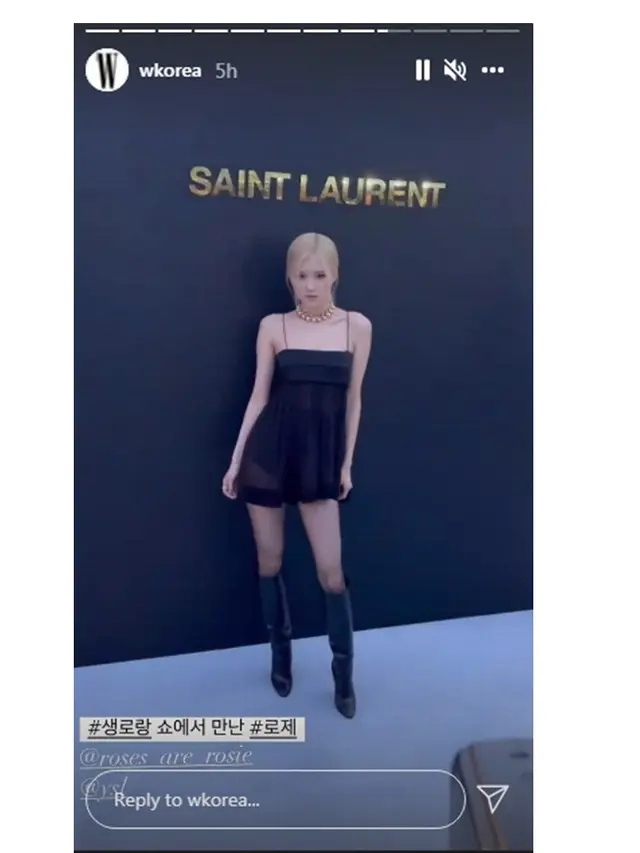 8 Pesona Jisoo dan Rose Blackpink di Paris Fashion Week 2022, Menawan